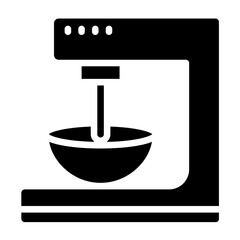 Stand mixer Icon Style