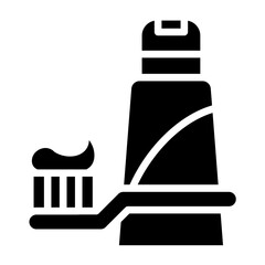 Toothpaste Icon Style