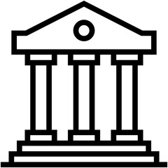 Bank Vector Icon