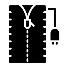 Electric mattress cover Icon Style