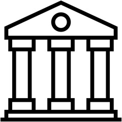 Bank Vector Icon