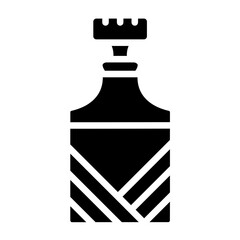 Wine Decanter Icon Style