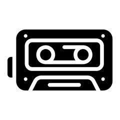 casette Solid icon