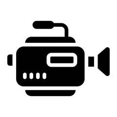video camera Solid icon