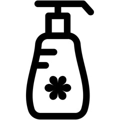 Baby Lotion Vector Icon