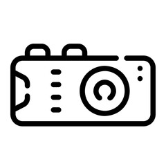 tape recorder Line Icon