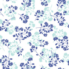 Fototapeta na wymiar Cute floral pattern perfect for textile design,