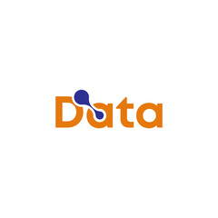 Data logo. tech logo, network logo. server logo