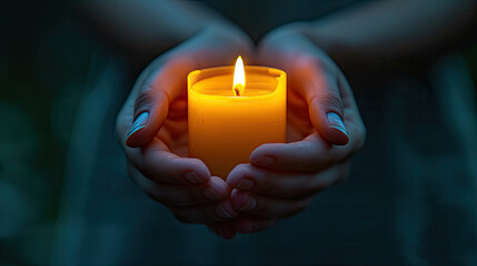 Greeting Card and Banner Design for Candlemas Day