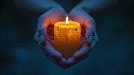 Greeting Card and Banner Design for Candlemas Day