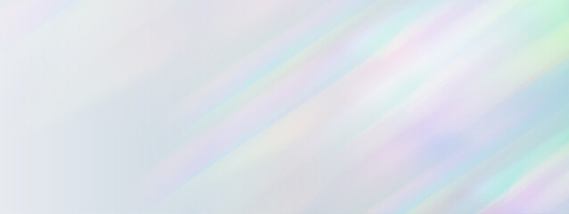 Rainbow light prism effect, transparent background. Crystalline glare leakage reflection. Abstract blurred rainbow light background overlay effect.	