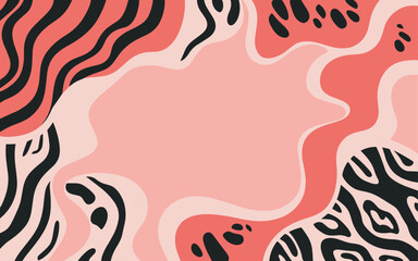 Abstract background poster. Good for fashion fabrics, postcards, email header, wallpaper, banner, events, covers, advertising, and more. Valentine's day, women's day, mother's day background.