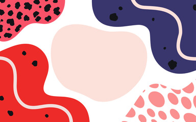 Abstract background poster. Good for fashion fabrics, postcards, email header, wallpaper, banner, events, covers, advertising, and more. Valentine's day, women's day, mother's day background.