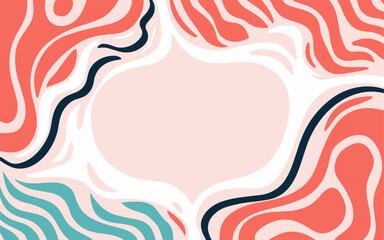 Abstract background poster. Good for fashion fabrics, postcards, email header, wallpaper, banner, events, covers, advertising, and more. Valentine's day, women's day, mother's day background.