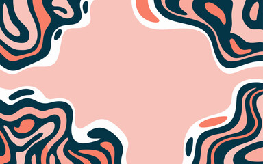 Abstract background poster. Good for fashion fabrics, postcards, email header, wallpaper, banner, events, covers, advertising, and more. Valentine's day, women's day, mother's day background.