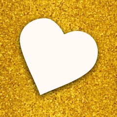 Gold pattern theme for valentine's day - 716306740