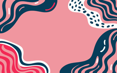 Abstract background poster. Good for fashion fabrics, postcards, email header, wallpaper, banner, events, covers, advertising, and more. Valentine's day, women's day, mother's day background.