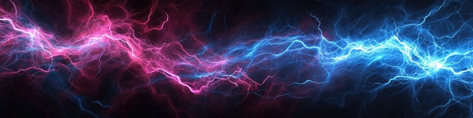 Electric pulse abstract background. Background for technological processes, science, presentations, education, etc - obrazy, fototapety, plakaty