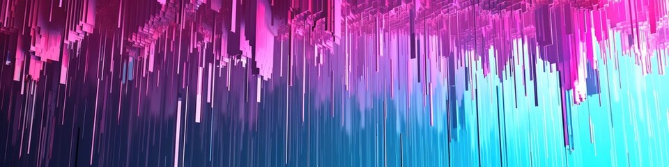 Glitch art abstract background. Background for technological processes, science, presentations, education, etc