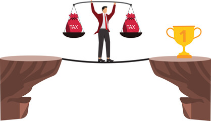 Tax,Abstract,Achievement,Adversity,Balance, Businessman