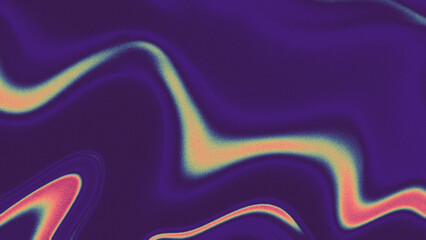 Abstract retro color holographic blurred grainy gradient banner background with noise textured
