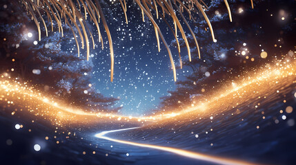 Line glowing motion blur illustration light background, energy neon light, effect bright line glowing motion blur