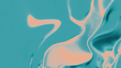 Abstract retro color holographic blurred grainy gradient banner background with noise textured
