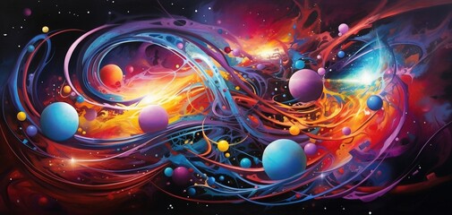 Abstract astronomi texture