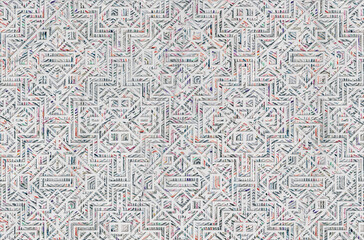 ecorative wallpaper background pattern, digital geometric floral 3d structure, ceramic tile, cover, interior, carpet.