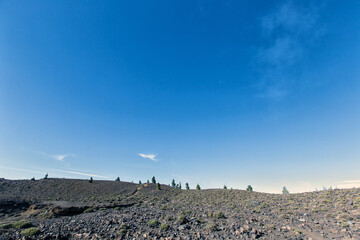 The volcano trail on the island of La Palma (Canaries, Spain)