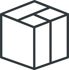 divided cube, isometric, puzzle, icon