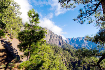 The city of Tazacorte on the west coast of La Palma (Canaries, Spain)