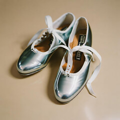  shiny, polished tap shoes