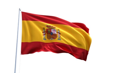 Flag of on transparent background, PNG file