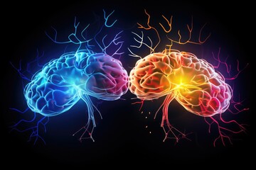 Brain puzzle, thinker person, intellectual challenges and puzzles for cognitive engagement and brain health, brain structure, memory puzzle neurons, mindful logic, brain strategy vision and consulting