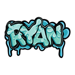 graffiti lettering typography art illustration