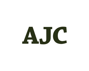 AJC Logo design vector template