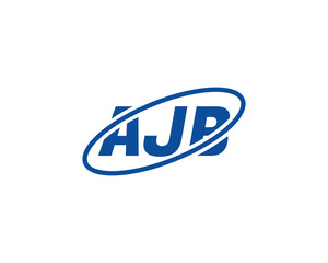 AJB Logo design vector template