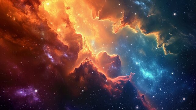 Glorious Sky - Elements of this Image Furnished by NASA     