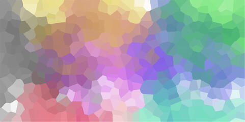 : Abstract colorful background with polygon or vector frame. Texture of geometric shapes with shadows and light. Abstract mosaic pattern. Colorful polygonal design consist of triangles. - obrazy, fototapety, plakaty