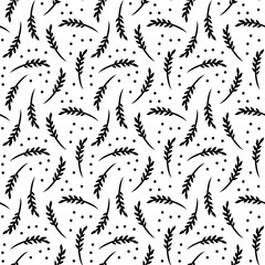 Seamless pattern background, design vector Textile fabric print 