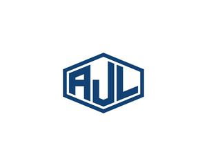 AJL Logo design vector template