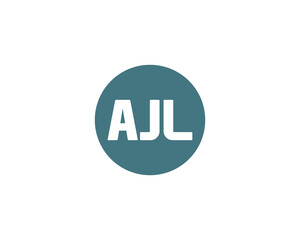 AJL Logo design vector template