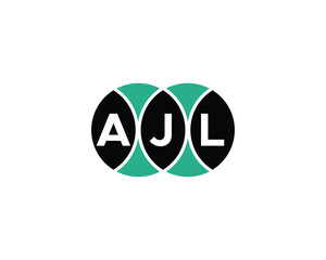 AJL Logo design vector template