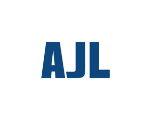 AJL Logo design vector template