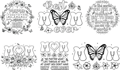 Mom Svg, Mom bundle, Mothers day.