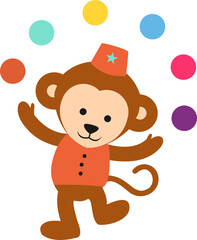 Circus Animal Illustration