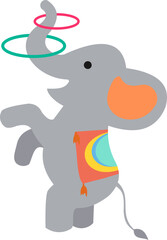 Circus Animal Illustration