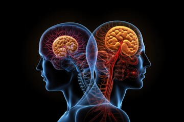 Mind self awareness mental wellness. Positive thinking neuronal signaling. Maxillas role axonal connection stress adaptation. Mindset shift axon guidance cues. Educational excellence brings diversity