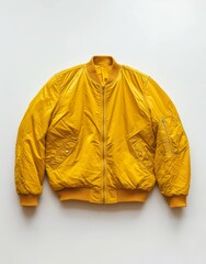 Yellow jacket. Generative AI technology.